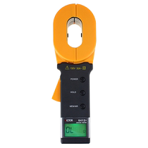 Shengli clamp-type ground resistance tester loop meter clamp type VC6412 high-precision ground network lightning protection measurement