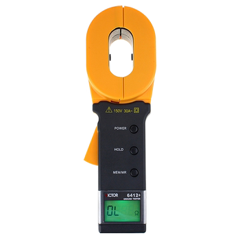 Victory loop digital plier ground resistor lightning protection
