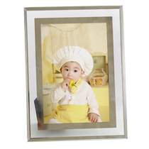 Glass photo frame table 6-inch 7-inch 8-inch glass crystal photo frame decoration Office desk table 7-inch photo frame