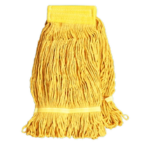 Fils de fils de coton purs Wax Glisser-déposer de leau suceuse de la succion Mop Head Détachable Cloth Cloth Remplacement Head Hotel Property Cotton Thread Mop