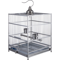 nimiwei starling bird cage large 304 stainless steel black phoenix cage luxury myna bath parrot cage special