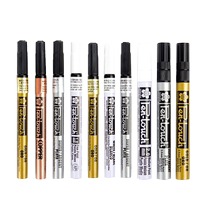 Official flagship store Japanese Sakura paint pen 1 0MM waterproof silver touch-up pen fine copper tire pen gold signature pen oily pen white marker hand-painted pen Nissan