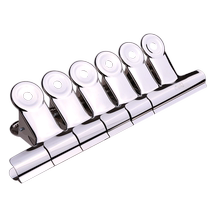 Зажим для зарезки 12 металлический железный билет согласно зажим стальной обойме 6 нелегкая для ржавчины большой маленький и средний размер бумажная горная скрепка круглая утюг кап офис расходные металлические купюры
