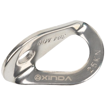 Xinda 304 stainless steel M10 piton hanging piece outdoor climbing rock climbing caving safety rope fixed anchor equipment