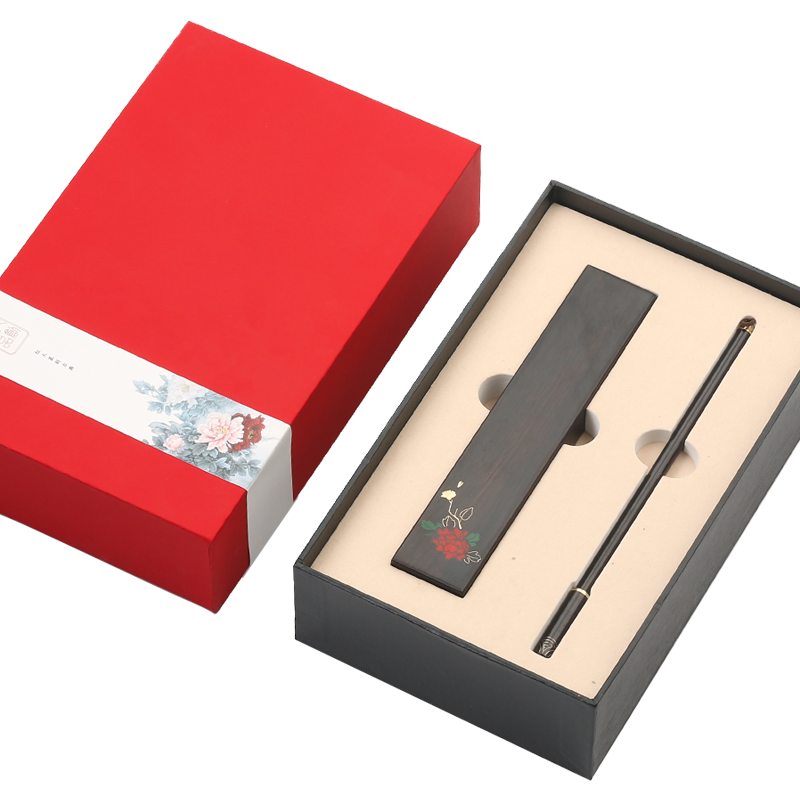 銅製 百富鎮尺 百福鎮尺 文房四宝 書法 画圧尺一対 装飾