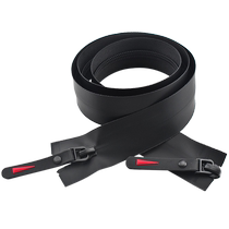 Double-ended black waterproof zipper invisible No. 5 Korean style nylon open-tail outdoor sports coat down jacket long zipper