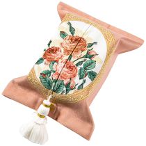 Fanju attitude louver French American car tissue box living room coffee table tissue set household tissue bag paper box