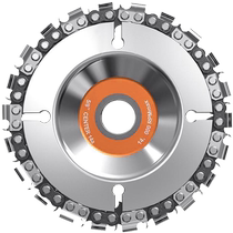Angle grinder chain saw blade multi-functional cutting blade polishing engraving universal 4 5-inch woodworking slotting grinding chain disc