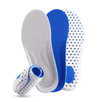 Childrens sports insoles for girls and boys breathable sweat-absorbent and deodorant special thickened insoles for babies and children can be cut
