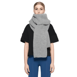 Aumnie Wool 확장 된 넓은 스카프 니트 두꺼운 막대 캐주얼 및 세련된 다목적 환경 친화적 인 액세서리