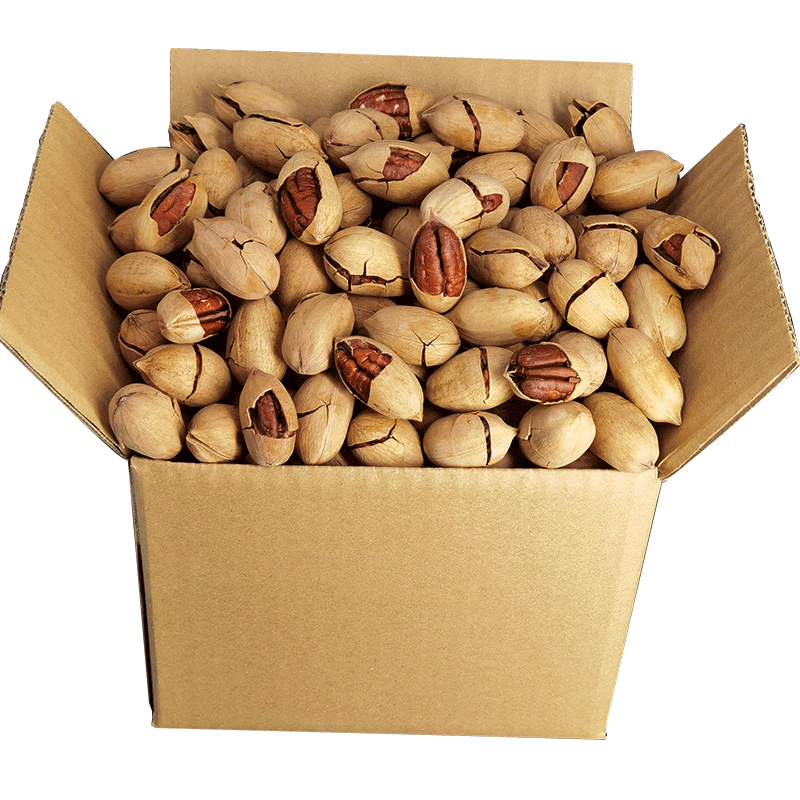 Орехи пекан со вкусом молока 2Jin Jin за 0,5 кг, оптовая цена за целую коробку.