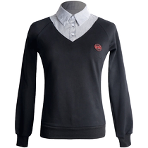 High-end modern dance tops Latin dance clothes mens slim dance clothes plus velvet new dance clothes brand clothing