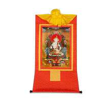 Tibetan Village Tangxi Tibetan hanging painting Vajrasattva stack length 85cm living room desktop entrance hall decoration mural Vajrasattva