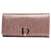 Lady Wallet Woman Long handbags 2023 Burst Genuine Leather Tide Minimalist multifunction Money clip womens hand with leather clips