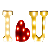 Proposal props KT board romantic surprise scene layout outdoor confession room indoor package decoration internet celebrity