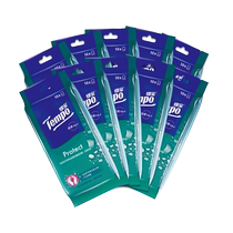 Tempo Depot Hygienic Cleaning Wipes Independent Portable Wet Wipes 100 Pieces Hygienic and Sterilizing Wipes Single Piece