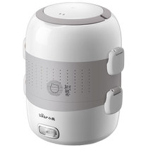 Bear electric lunch box three-layer plug-in heating and insulation hot rice cooker with rice artifact for office workers to eat alone