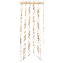 Juhan wooden bead curtain custom curtain door curtain decoration retro art pendant partition curtain entrance tea room small objects