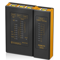 Boyanxiang Network Cable Tester Line Hunting Line Tester Multifunctional Line Patrol Network Cable Tester Network Cable Detector Cable On-off Tool Set Fault Breakpoint Detection Detection Single Head Test