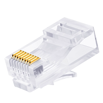 cncob Category 6 network cable crystal head rj45 8p8c gigabit network computer connector 100 pieces