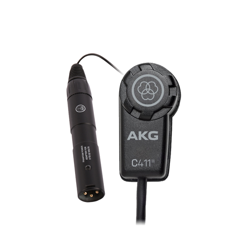 AKG C411PP电容拾音器 吉他二胡小提琴无线麦克风 C411L古琴拾音设备-Taobao-Tmall