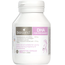 bio island DHA seaweed oil for pregnant women imported from Australia DHA during pregnancy preparation and lactation period Baiao Langde