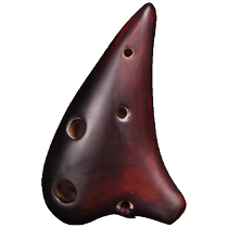 Fengya Ocarina Mini Six-hole Ocarina Double Treble Ocarina in F Key 6-hole Ocarina Beginners Textbook
