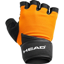 HEAD sports gloves mens and womens fitness half-finger non-slip handguards summer breathable thin gym children