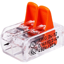 German Wago Waco 221-412 (10 pieces) terminal block connector wire quick separation and wiring