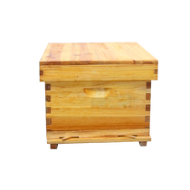 Bee Big Brother un ensemble complet de ruches en cire bouillie standard sept cadres et dix cadres cadres de ruche barils pour attirer les abeilles vente en gros