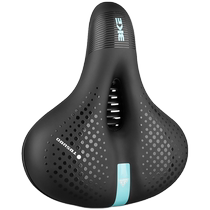 Thickened and enlarged bicycle seat soft silicone comfortable mountain bike universal saddle breathable riding equipment accessories
