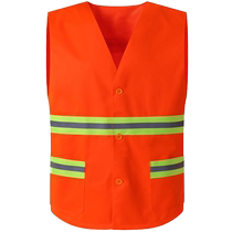 LIKAI sanitation waistcoat for cleaning workers landscaped reflective vest greenery workwear reflective clothing with imprinted words