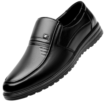 Mulinsen men's shoes clearance genuine leather men's casual leather shoes