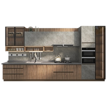 Quanyou Whole House Customized Cabinets Quartz Stone Countertops Modern Simple Decoration Open Kitchen Design