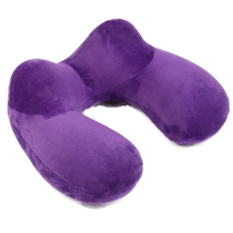 Travel portable inflatable u-shaped pillow cervical spine neck pillow aircraft neck pillow car nap artifact inflatable u-shaped pillow