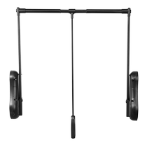 Cloakroom wardrobe pull-down clothes rail wardrobe clothes hanger pull rod automatic lifting telescopic clothes pass hardware accessories