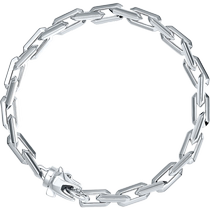 Saturday blessing platinum bracelet mens pt950 platinum leopard head bracelet simple official flagship store Chinese Valentines Day gift for boyfriend
