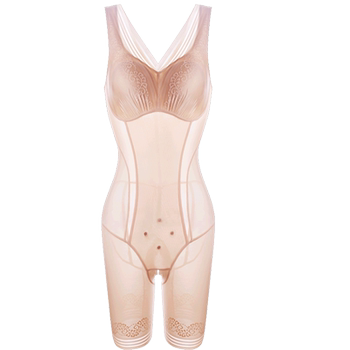 One-piece seaweed skin care one-piece body shaping suit with bra
