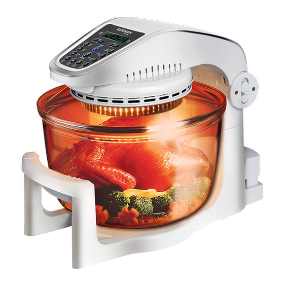 German Pool fume-free low-fat visual air fryer