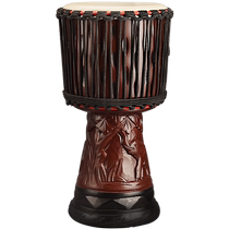 Qiangu Sheepskin Professional African Drum Folk Lijiang Hand Drum Beginner Standard 8 1012 Inch Adult Genuine Leather