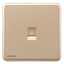 Siemens Lingyun Category 6 network panel computer network port 86 network cable box Gigabit dual-port network socket network cable socket