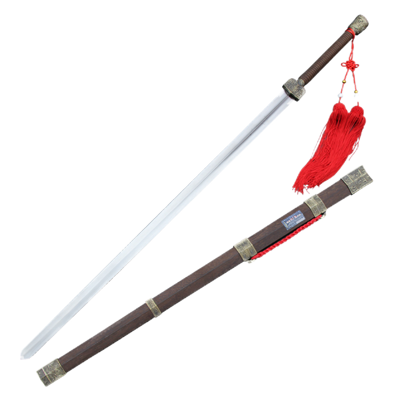 未開刃武術太極劍沈廣隆不鏽鋼太極劍按身高配劍龍泉寶劍