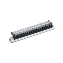 TD terminal block 20A rail type terminal block 10 15 20 30 position wire block terminal block
