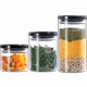 Kitchen storage pot for food, grains and grains
