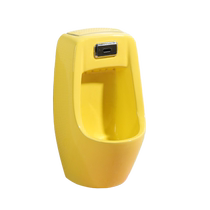 Childrens colorful urinal ceramic wall-mounted urinal automatic sensor urinal kindergarten boys urinal