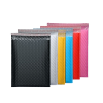 Colorful bubble envelope bag PE co-extruded film foam bag express shock-proof bubble bag thickened clothing bubble packaging bag