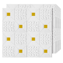 Wallpaper self-adhesive waterproof and moisture-proof 3D three-dimensional wall stickers suspended ceiling self-installed roof ugly decorative sticker wallpaper