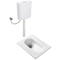 Rifeng squat toilet squat toilet squat toilet household squat toilet potty toilet bathroom squat toilet water tank set