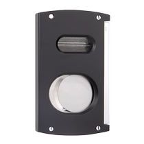S T Dupont French Dupont Cigar V-shaped cutter double opening and closing blade travel portable stainless steel 003419