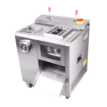 Zhengyuan multifunctional meat grinder commercial fully automatic enema minced meat grinding and cutting three-purpose slicing and cutting meat grinding and slicing machine